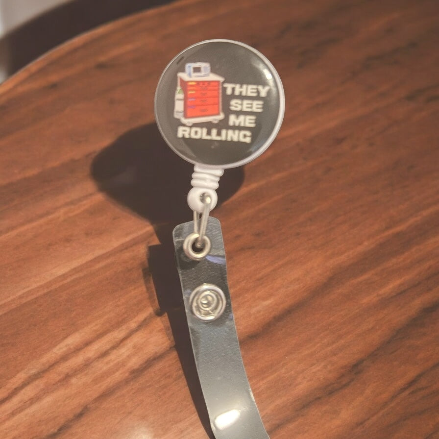 Badge Reels Various Designs